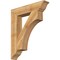 Ekena Millwork Westlake Traditional Rough Sawn Bracket, Western Red Cedar, 6"W x 32"D x 38"H BKT06X32X38WTL01RWR - alternate 1